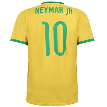 Kingdo Neymar Brazilie Voetbalshirt - Kind en Volwassenen, Sport en Fitness, Voetbal, Verzenden, Nieuw, Bal