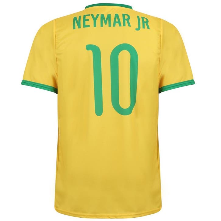 Kingdo Neymar Brazilie Voetbalshirt - Kind en Volwassenen, Sports & Fitness, Football, Envoi