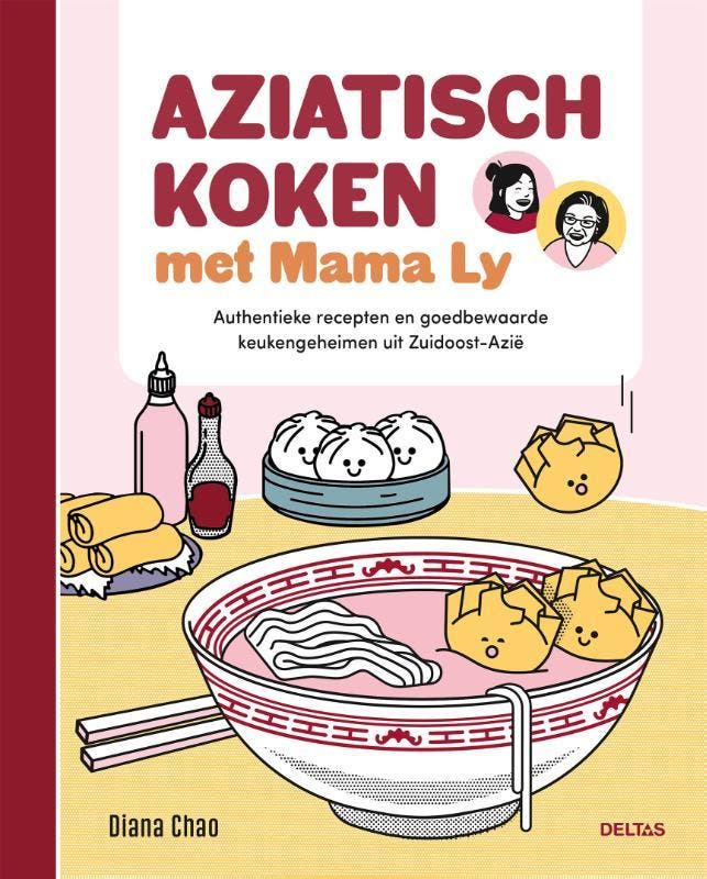 Aziatisch koken met mama Ly 9789044768510 Diana Chao, Boeken, Kookboeken, Zo goed als nieuw, Verzenden