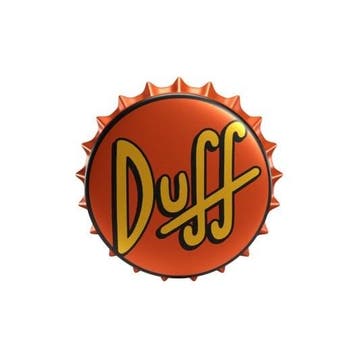 The Simpsons Duff Magneet met Flesopener, Ophalen of Verzenden, Nieuw