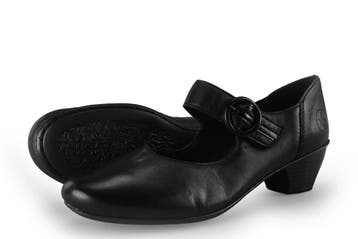 Rieker Pumps in maat 40 Zwart, Kleding | Dames, Pumps, Verzenden, Zwart, Zo goed als nieuw