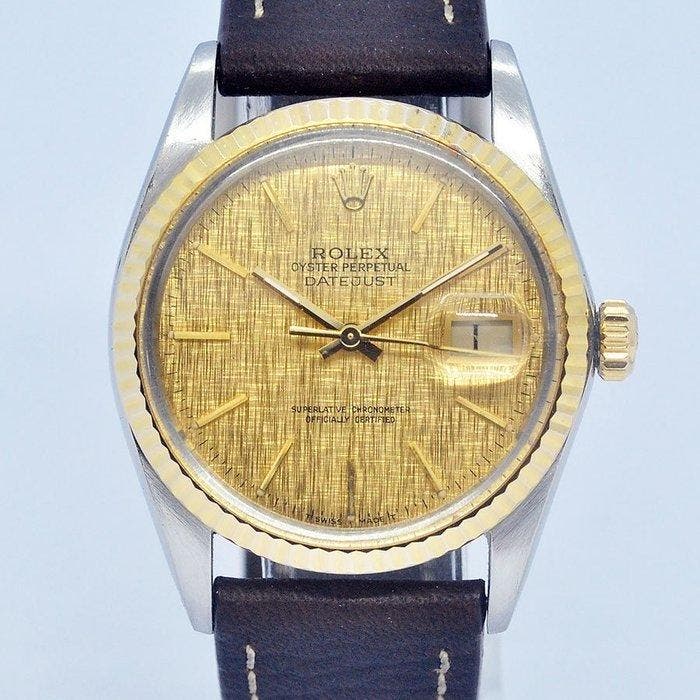Rolex - Oyster Perpetual Datejust - Ref. 16013 - Homme -, Handtassen en Accessoires, Horloges | Heren