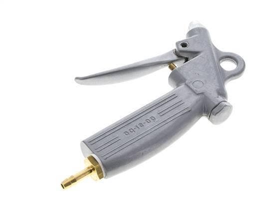 Pistolet à air comprimé en aluminium à débit réglable 6mm,, Doe-het-zelf en Bouw, Ventilatie en Afzuiging, Verzenden