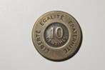 France. 10 Centimes 1909. Essai de Rude en bronze-aluminium,, Postzegels en Munten