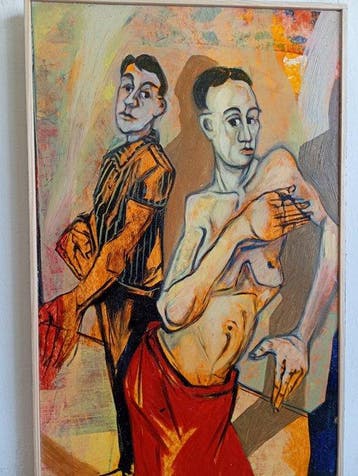 Peter Krusche - Die Zwei, Antiek en Kunst