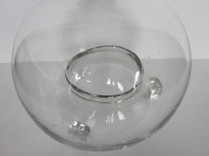 Wespenval-vliegenvanger - Fles - Mondgeblazen glas, kurk -, Antiek en Kunst, Antiek | Keukengerei