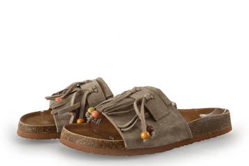 Graceland Slippers in maat 38 Beige, Kleding | Dames, Schoenen, Slippers, Verzenden, Beige, Zo goed als nieuw