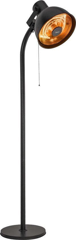 2dekans | Perel Staande terrasverwarmer 2000 W carbon -, Ophalen of Verzenden, Nieuw