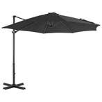 vidaXL Parasol met draagbare voet antracietkleurig, Verzenden, Nieuw