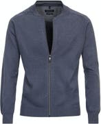 CASAMODA Vest Zip Blauw maat Maat 52/54 (L) Heren, Vêtements | Hommes, Pulls & Vestes, Verzenden