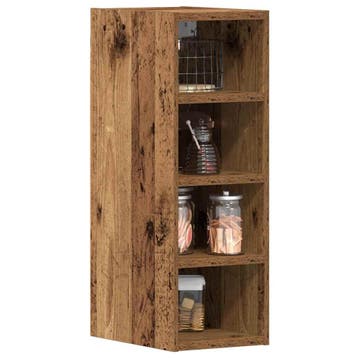 vidaXL Bovenkast Riga 20x29,5x60 cm bewerkt hout oud, Huis en Inrichting, Verzenden, Nieuw