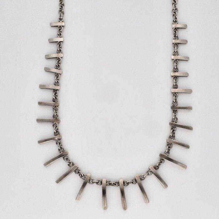 Sans prix de réserve - Ensemble de bijoux 2 pièces Argent, Handtassen en Accessoires, Antieke sieraden