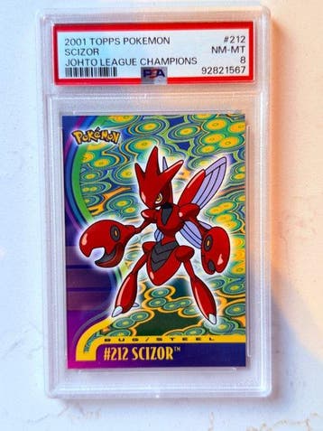 Pokémon - 1 Graded card - PSA 8 - Various sets, Hobby en Vrije tijd, Nieuw