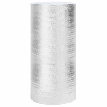 vidaXL Radiatorfolie Zilver 50 x 1 m Polyetheen, Verzenden, Nieuw