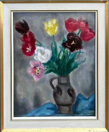 Harrie Kuyten (1883-1952) - Tulpen in Keulse kan