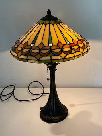Tafellamp - Glas - Tiffany style Glass Table Lamp