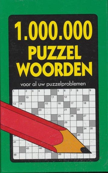 1.000.000 puzzelwoorden voor al uw puzzelproblemen, Boeken, Verzenden, Gelezen, Samengesteld door M. Sanders