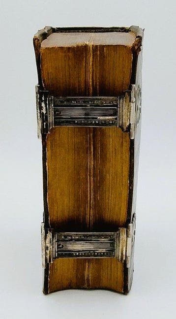 Bijbel met zilveren sloten, G. van Ewijck, Schoonhoven, 1848
