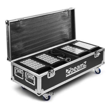 BeamZ Professional FL4 Flightcase voor 4x Star-Color 240 /, Verzenden