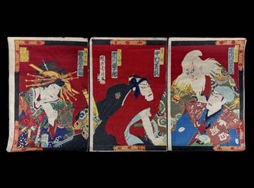 Sukeroku Yukari no Edo Zakura  - Yoshu Chikanobu -