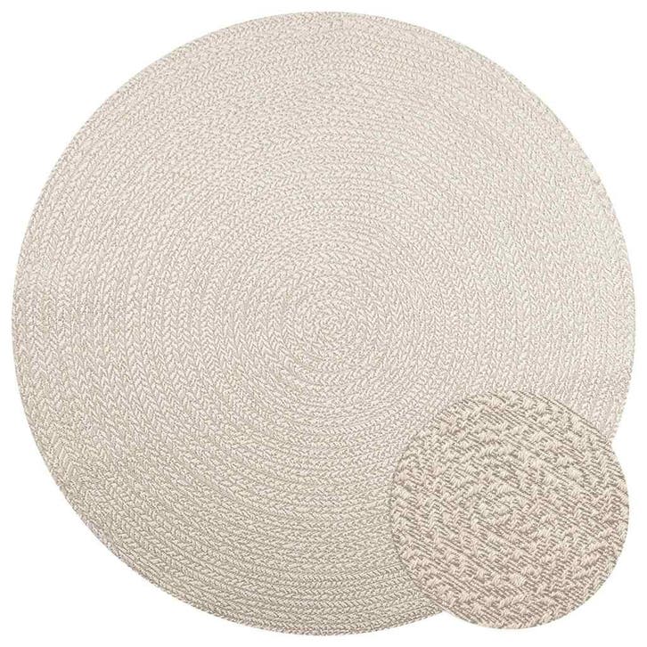 vidaXL Vloerkleed ZIZUR room binnen en buiten Ø 200 cm jute, Huis en Inrichting, Stoffering | Tapijten en Vloerkleden, Nieuw, Verzenden