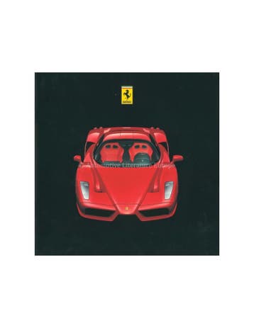 2003 FERRARI ENZO PERSMAP ITALIAANS / ENGELS 1917/03, Ophalen of Verzenden, Nieuw