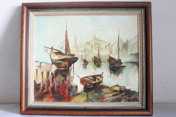 Jean Barbet (XX) - Port de pêche aux voiliers