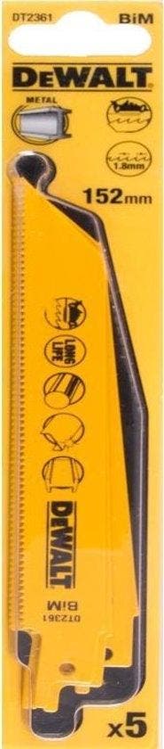 DeWALT DT2361 Reciprozaagblad DEW-DT2361-QZ op Overig, Doe-het-zelf en Bouw, Gereedschap | Handgereedschap, Verzenden, Nieuw