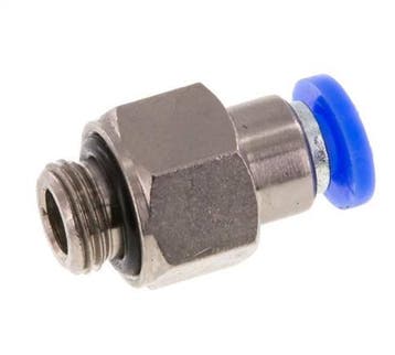 Raccord à Enfoncer 4mm et G1/8 Mâle Autobloquant en, Verzenden