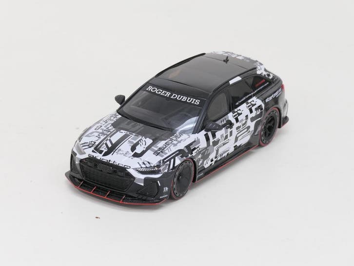 Schaal 1:18 GT-Spirit GT386 Audi RS6 Avant #6031 (GT Spirit), Hobby en Vrije tijd, Modelauto's | 1:18, Gebruikt, Ophalen of Verzenden