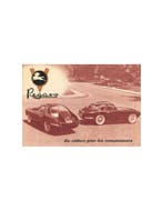 1954 PEGASO Z-102 B BS BROCHURE FRANS, Ophalen of Verzenden