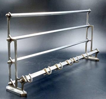 Diossy - Kapstok - Aluminium - Hoed, jas, kapstok ophangen