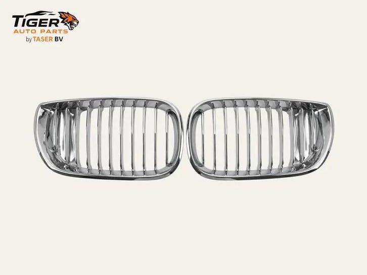 BMW E46 facelift grillen chroom Sedan Touring, Auto-onderdelen, Carrosserie, Nieuw, BMW, Voor, Motorkap