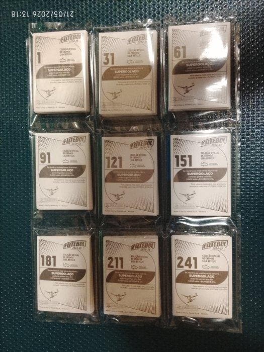 2024/25 Panini Futebol 2024-2025 (Album Novo + 486 Stickers, Verzamelen, Stickers