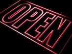 OPEN neon bord lamp LED verlichting reclame lichtbak #14 *RO, Verzenden, Nieuw