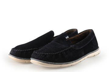 Bugatti Instappers in maat 41 Blauw, Kleding | Heren, Schoenen, Bugatti, Overige typen, Gedragen, Verzenden