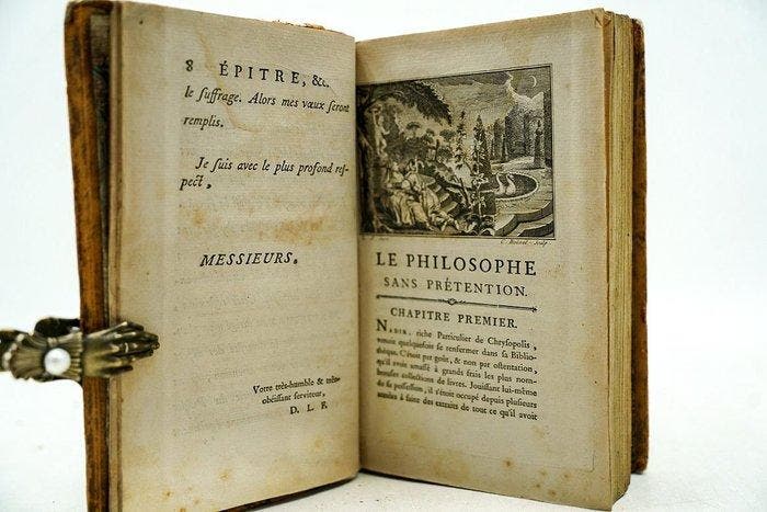 Louis-Guillaume de Lafolie - Le Philosophe sans prétention,, Antiek en Kunst, Antiek | Boeken en Manuscripten