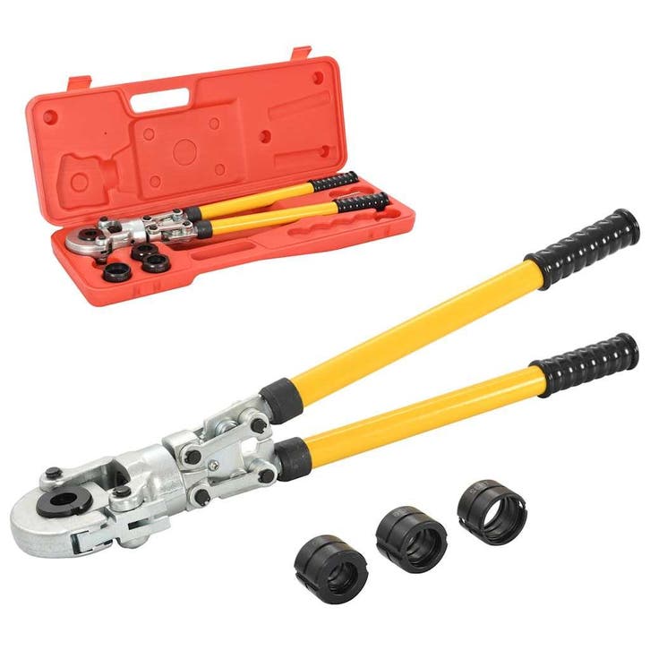 vidaXL Krimptang hydraulisch 16-20-26-32 mm, Doe-het-zelf en Bouw, Gereedschap | Handgereedschap, Nieuw, Verzenden