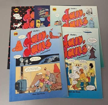 Jan Jans en de Kinderen Tijdschriften (Delen 18, 19, 21, 23, Boeken, Verzenden, Nieuw