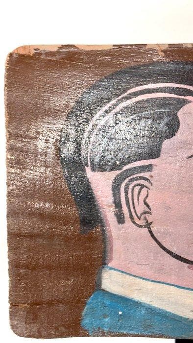 Le Maître Coiffeur – Populaire handelsnaam uit Togo - Togo, Antiquités & Art, Art | Art non-occidental
