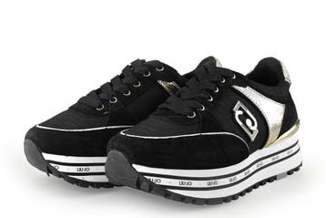 Liu Jo Sneakers in maat 38 Zwart, Kleding | Dames, Verzenden, Liu Jo, Zwart, Zo goed als nieuw