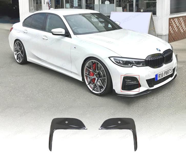 MOULURES PARE-CHOCS AVANT BMW G20 19-22 LOOK M NOIR BRILLANT, Autos : Pièces & Accessoires, Carrosserie & Tôlerie, Envoi