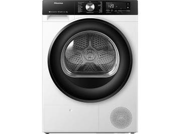 Hisense -  Warmtepompdroger 8 Kg 63 Db Energielabel C - Wit, Verzenden, Overige typen, Nieuw, Voorlader