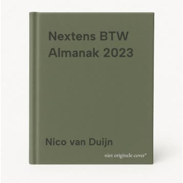 Nextens BTW Almanak 2023 9789035200159 Nico van Duijn, Boeken, Verzenden, Zo goed als nieuw, Nico van Duijn