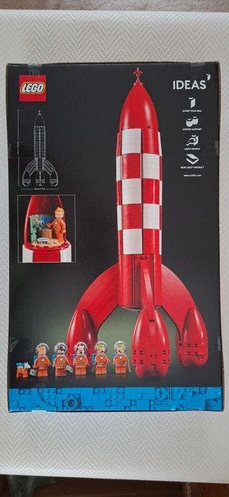 Lego Set - Ideas (CUUSOO) - Tintin Moon Rocket (Set 21367), Nieuw