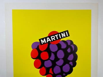 Julian Key - MARTINI (1970) silcscreen poster