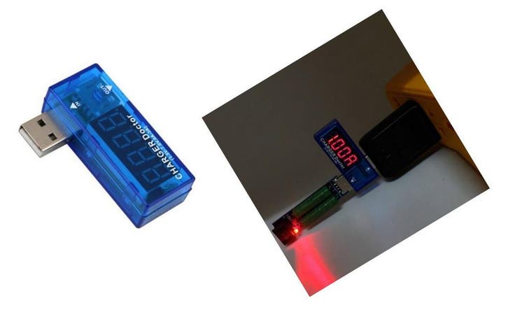 USB voltage en stroommeter, Doe-het-zelf en Bouw, Gereedschap | Overige machines, Nieuw, Verzenden