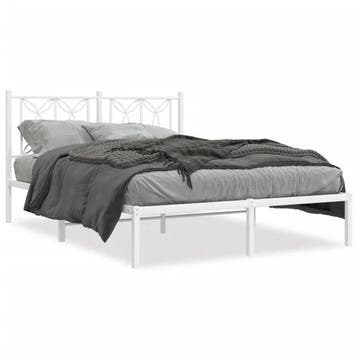 Cadre de lit acier 140x190 - Seconde chance eco-responsable, Verzenden, Nieuw