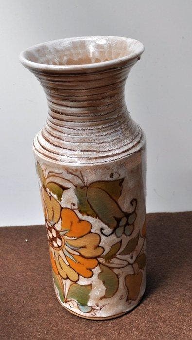 manifattura Erhart - Elio Schiavon - Vase - Poterie - Vase, Antiek en Kunst, Antiek | Glaswerk en Kristal