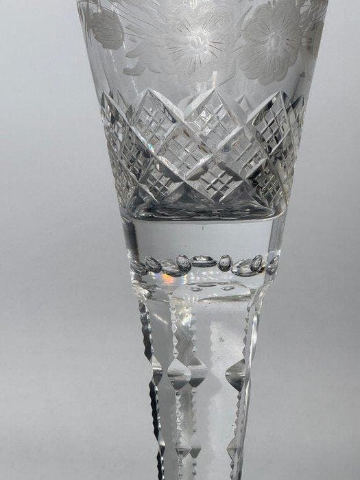 Vase - Cristal - Vase mariage, Antiek en Kunst, Antiek | Glaswerk en Kristal